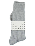 Chaussettes Homme - Cachemire Gris clair