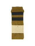 Chaussettes tubulaires unisexes - Cumin/Off Black