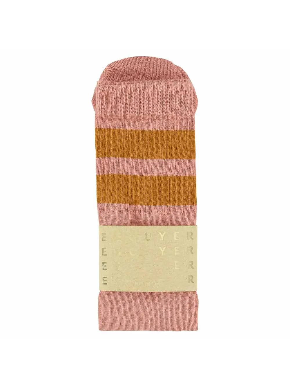 Chaussettes tubulaires unisexes - Rose/Citrouille