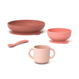 Coffret repas en silicone - Coral