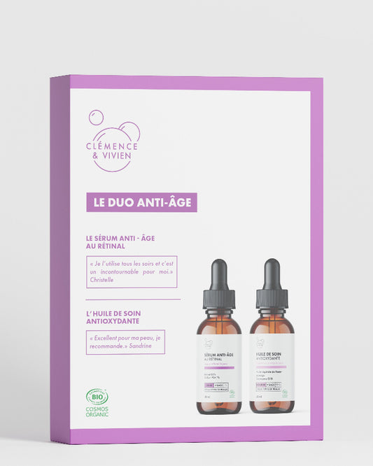 Coffret cosmétique anti age
