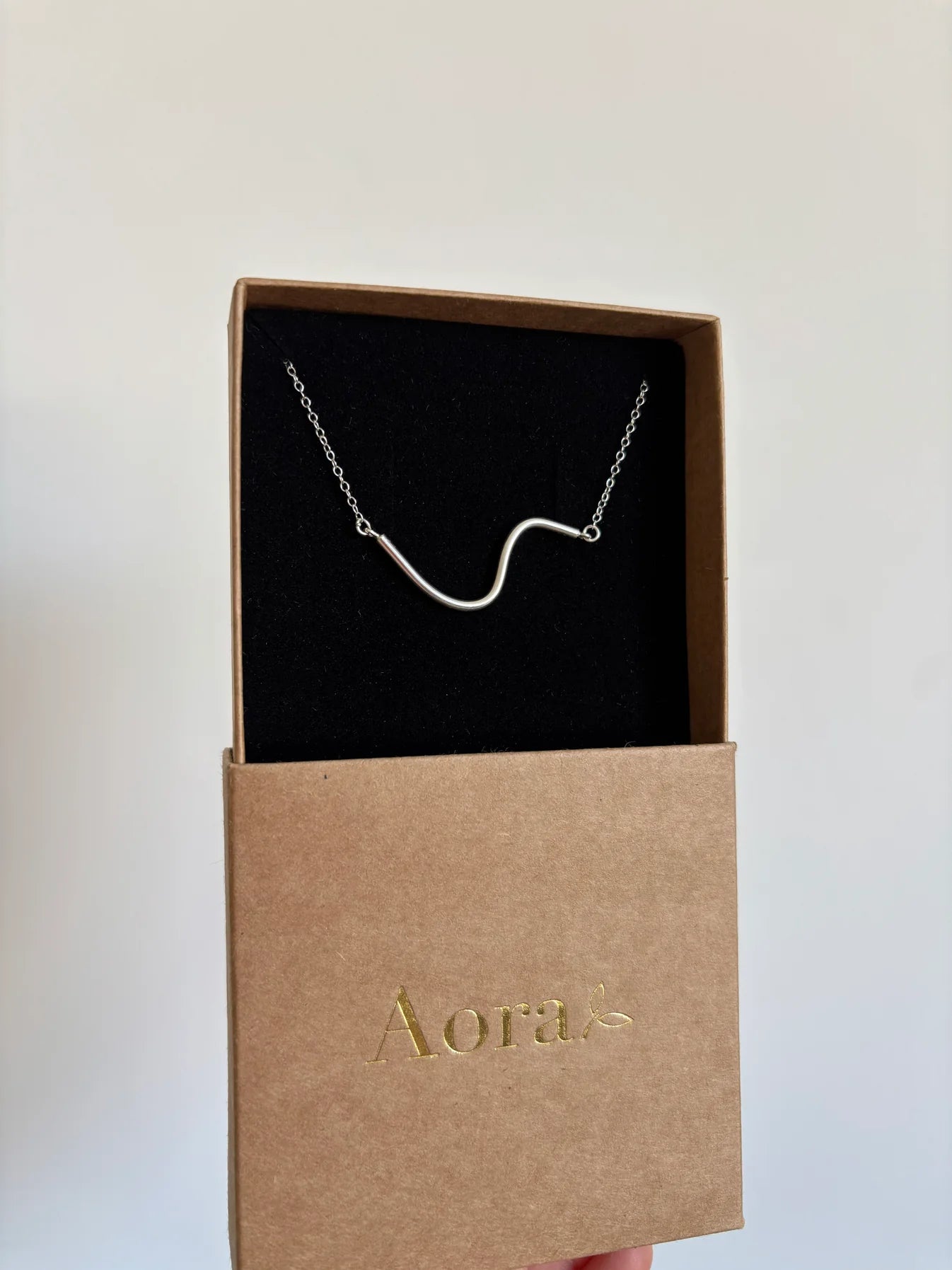 Collier Ola argent massif - Aora bijoux