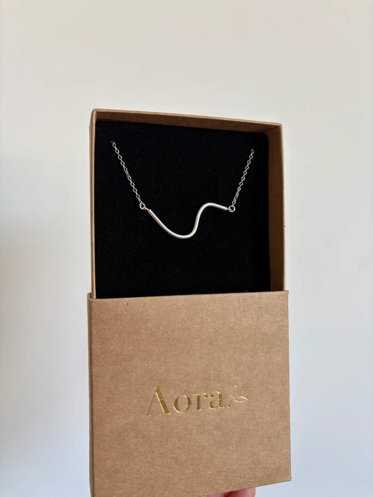 Collier Ola argent massif - Aora bijoux
