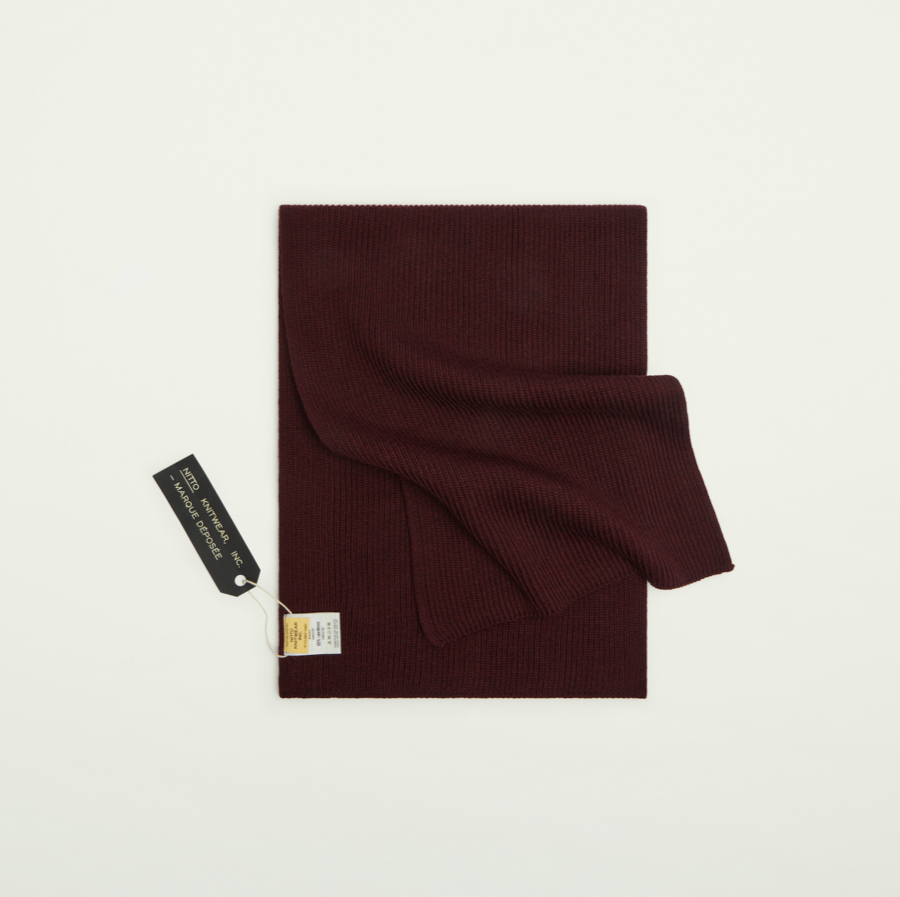 Echarpe 100% laine Mérinos made in France