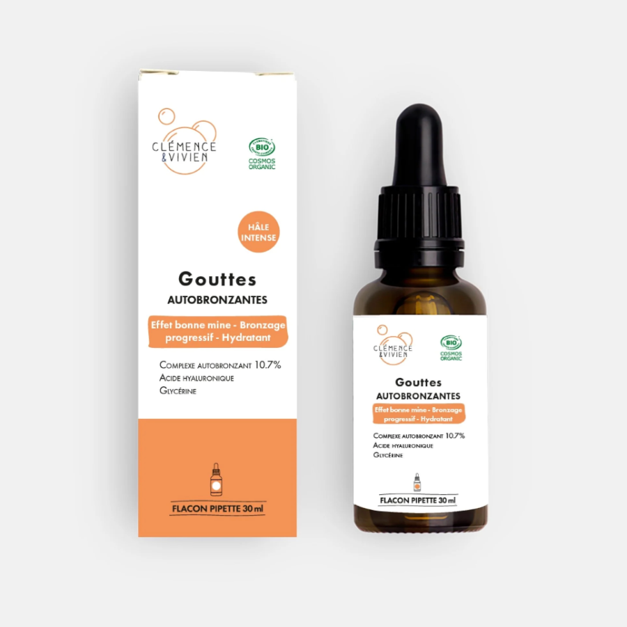 Gouttes autobronzantes - hâle intense
