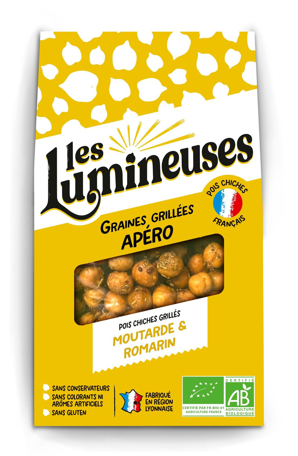 Pois chiches grillés MOUTARDE & ROMARIN