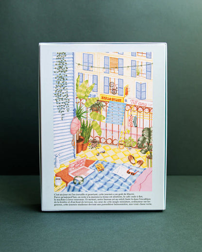 puzzle jour férié 1000 pièces la classe verte pack