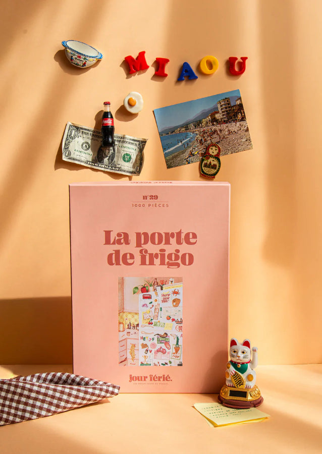 puzzle jour férié 1000 pièces la porte du frigo life style