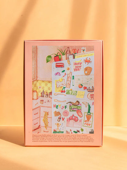 puzzle jour férié 1000 pièces la porte du frigo pack
