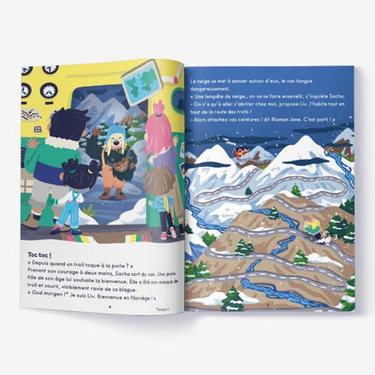 Magazine pour enfant sur la Norvège. Pour les  4-7 ans. Les mini mondes