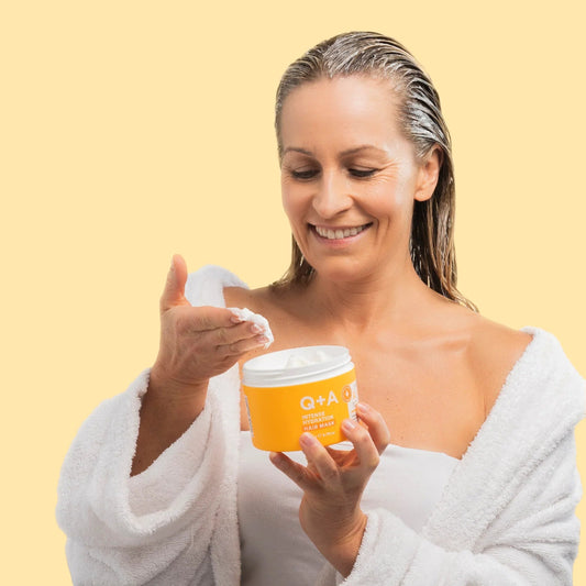 Masque capillaire hydratation intense application