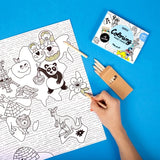 Coloriage de poche Mini Atlas