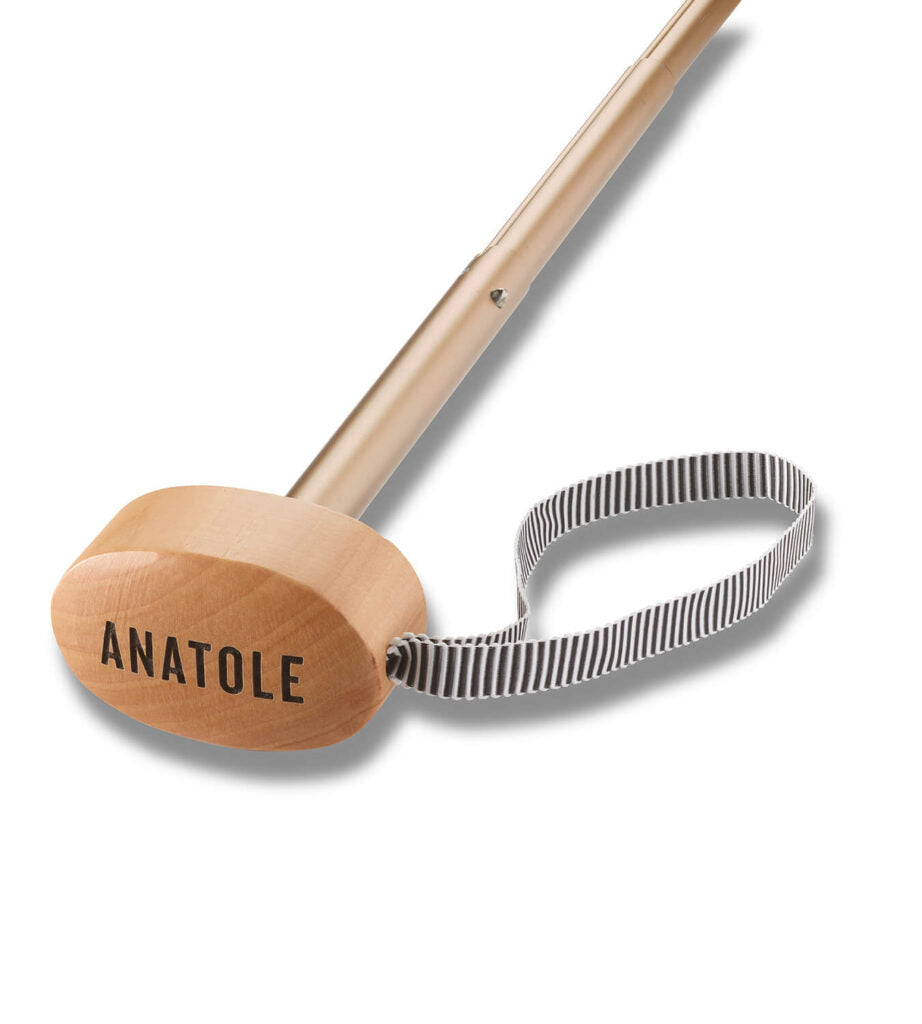 Mini parapluie bleu minéral – micro & solide – OCTAVE  bleu canard