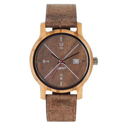 Montre homme COME marron sépia