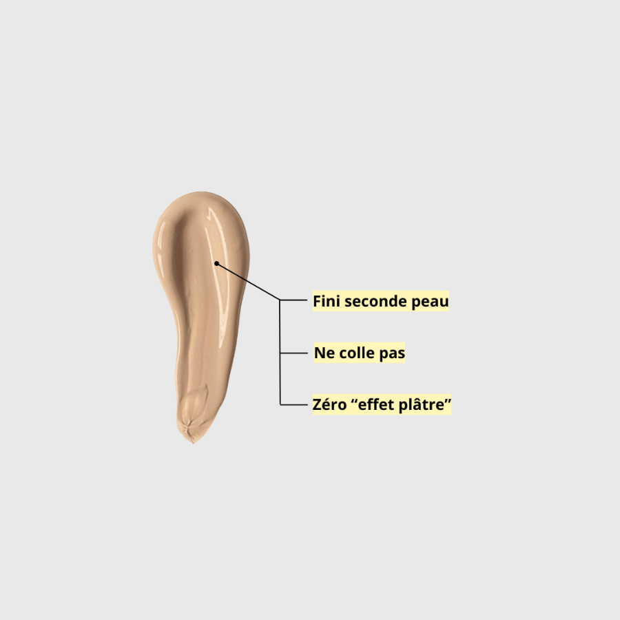 BB crème nude texture