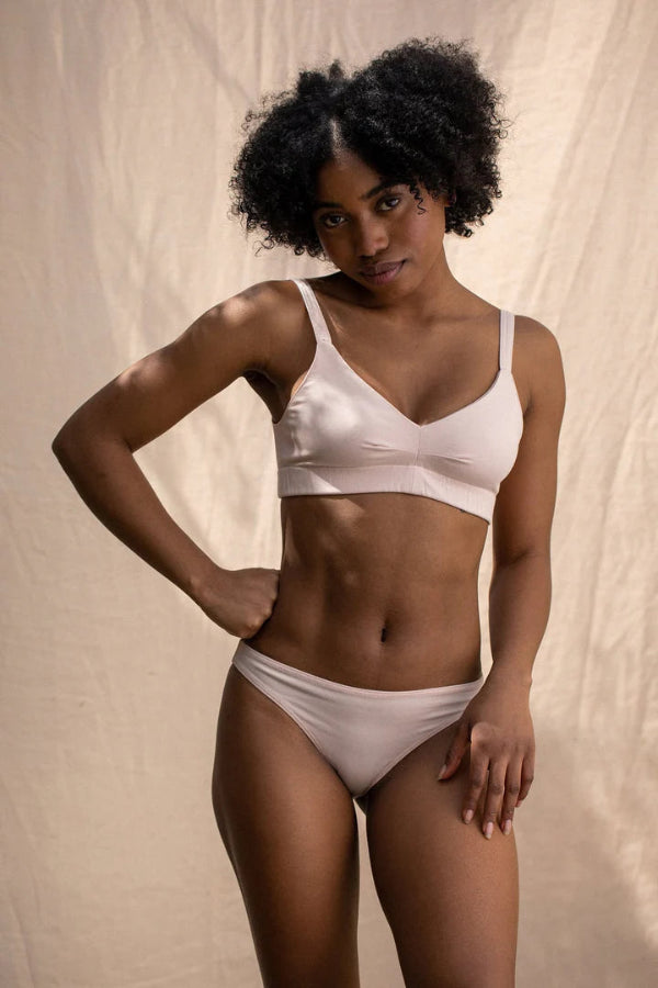 Culotte et brassière mei nude 