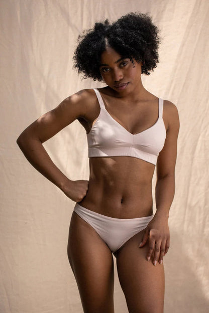 Culotte et brassière mei nude 