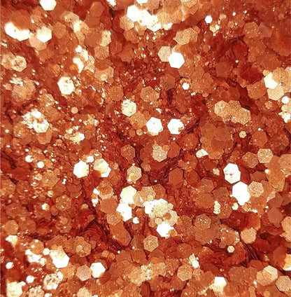 Paillettes cuivre biodégradables