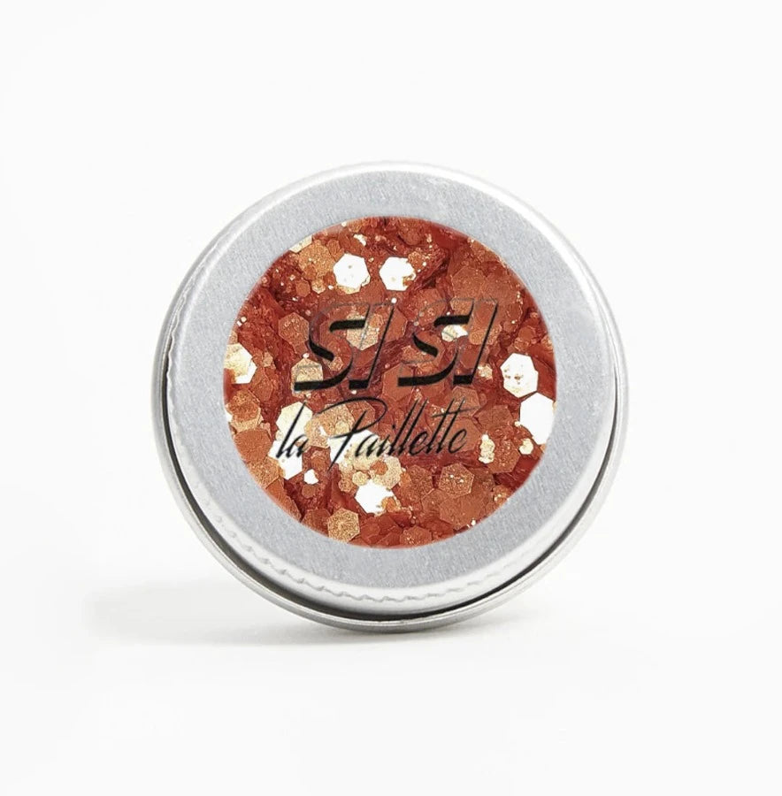 Paillettes cuivre biodégradables