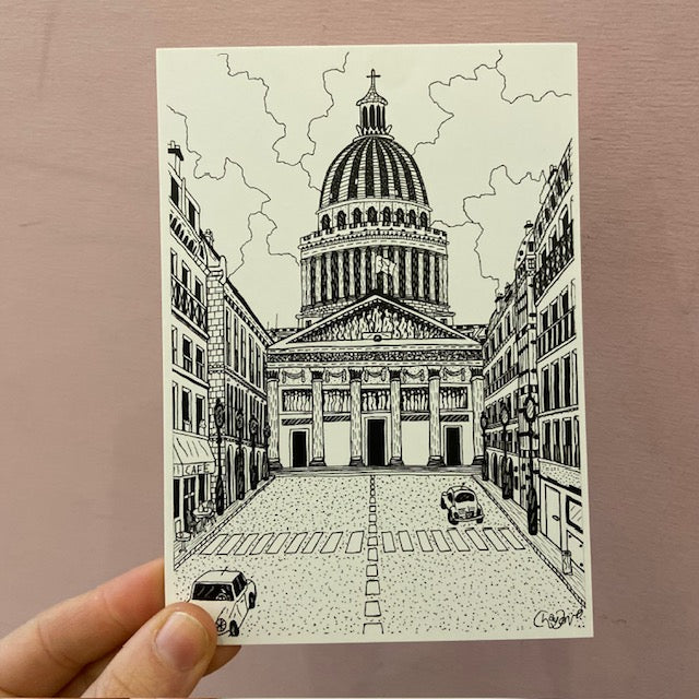Carte postale paris - Panthéon