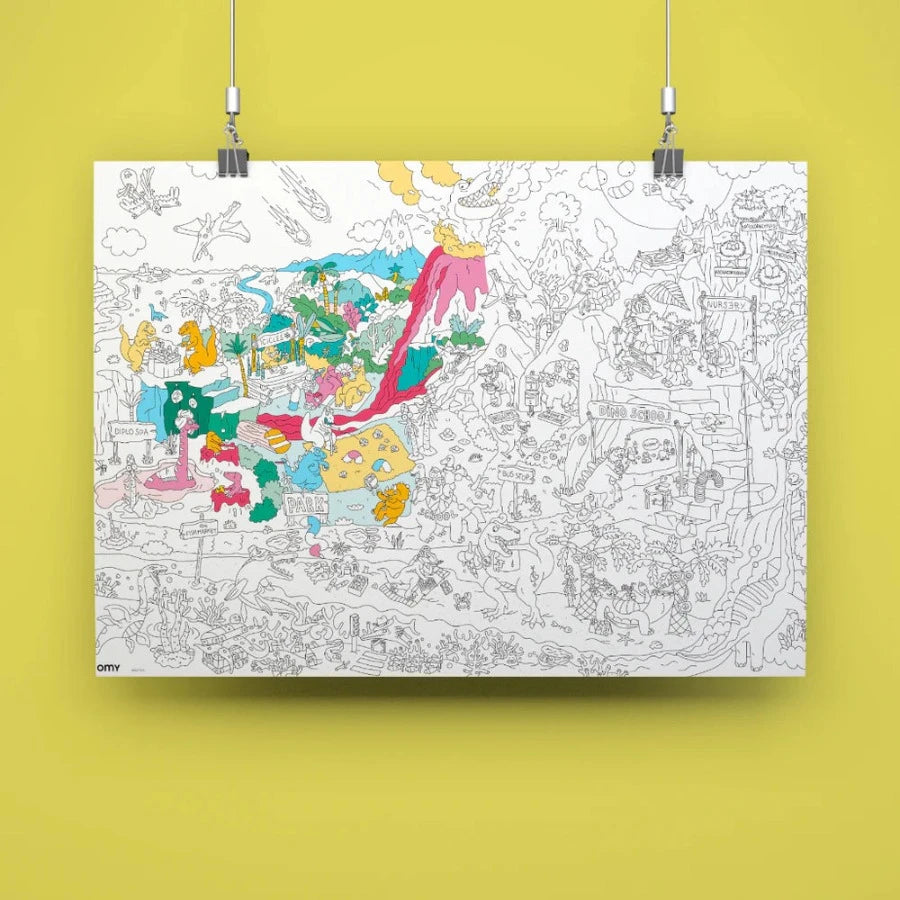 Poster géant Dinos OMY