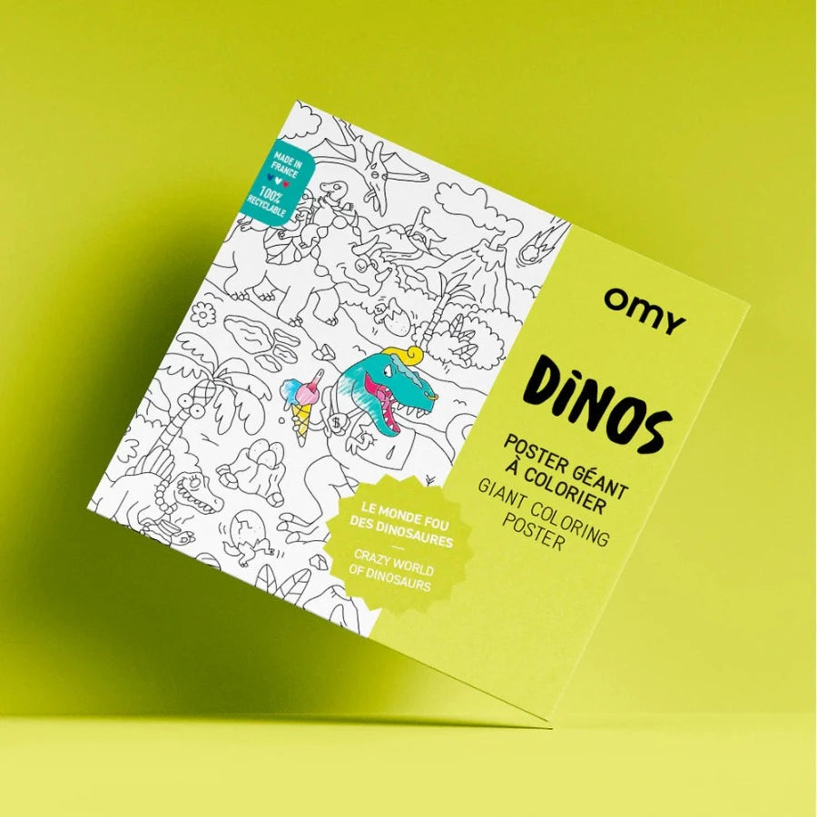 Poster géant Dinos OMY