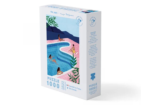 Puzzle 1000 pièces - Pool ladies pas Maja Tomljanovic