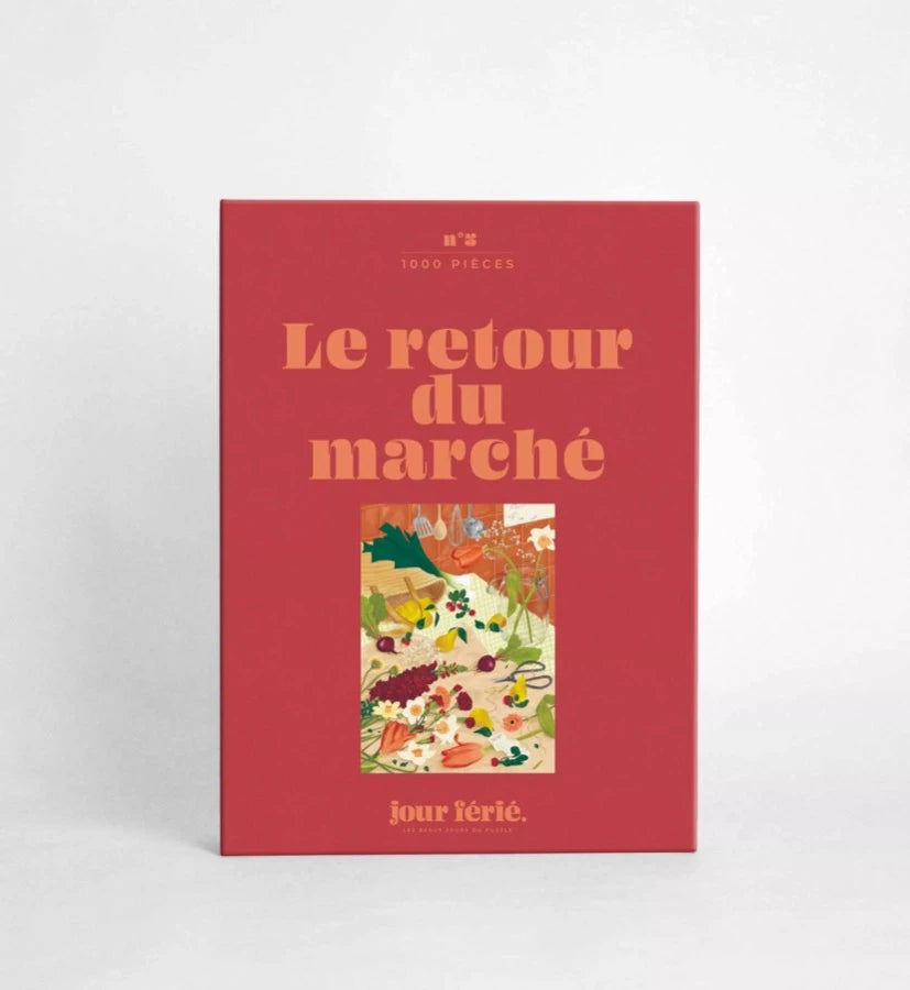 Puzzle 1000 pièces Le retour du marché