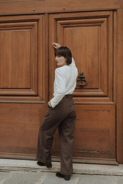 look sevenlie avec chemise blanche london