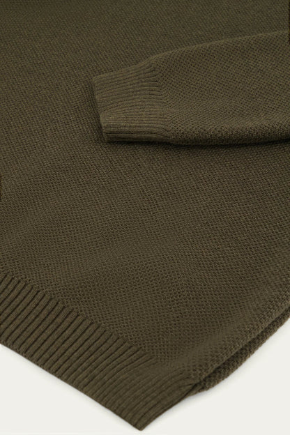 Pull Youri camionneur - Kaki zoom