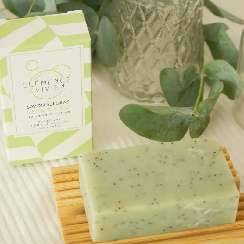 Savon Bio saponifié à froid le Gecko Clémence & Vivien