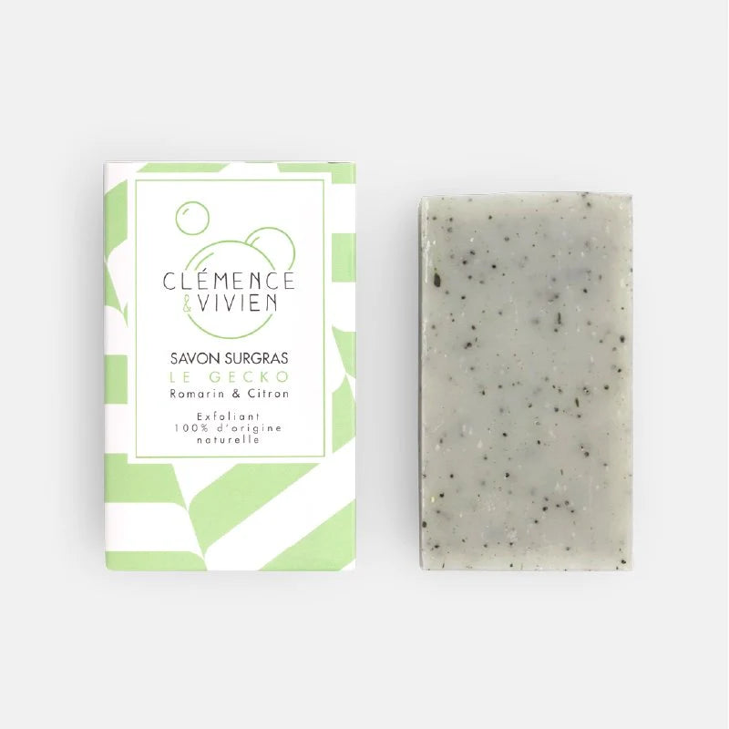 Savon Bio saponifié à froid le Gecko Clémence & Vivien