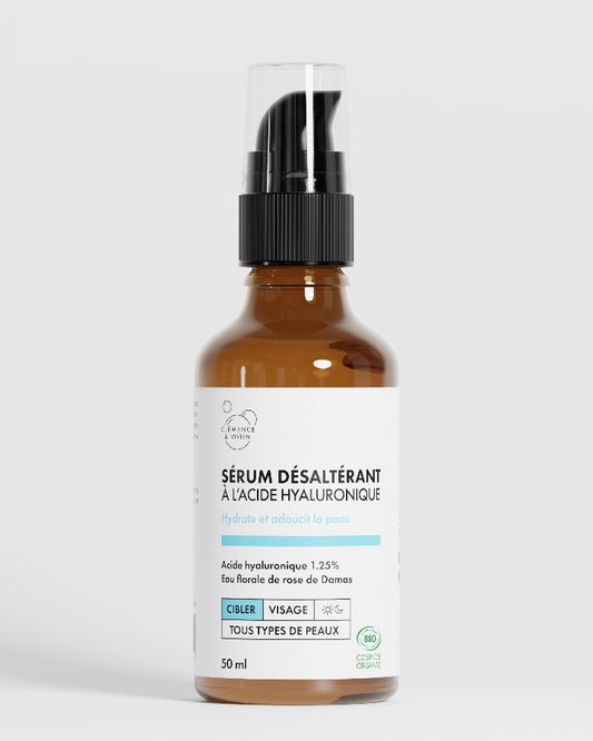 Sérum désaltérant à base d'acide hyaluronique Clémence & Vivien