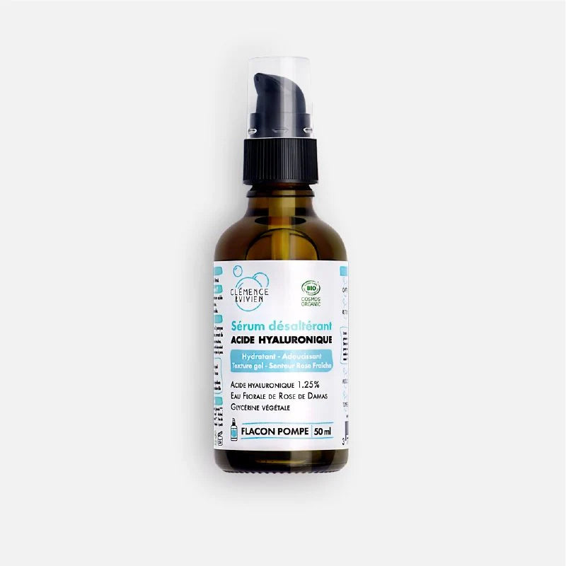 Sérum désaltérant à base d'acide hyaluronique Clémence & Vivien