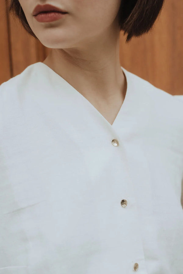 col chemise blanche london sevenlie