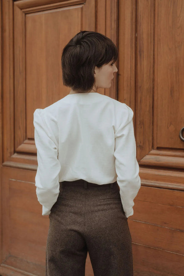 dos chemise blanche london sevenlie