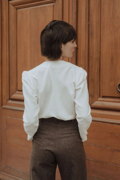 dos chemise blanche london sevenlie