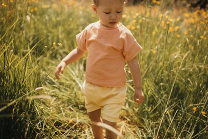Short évolutif Jaune pastel