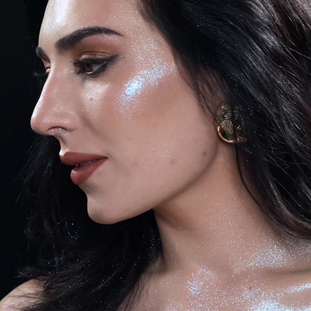 Spray poudre pailletée Holo si si la paillette maquillage festif