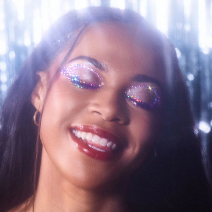 Strass Rainbow maquillage visage