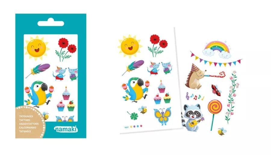 tatouage arc en ciel