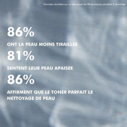 Toner hydratant à l'acide hyaluronique