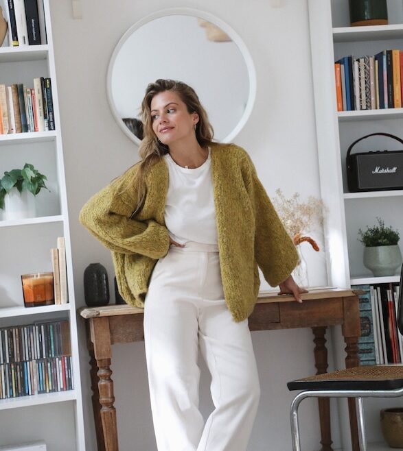 Gilet Cesame Ocre made in France