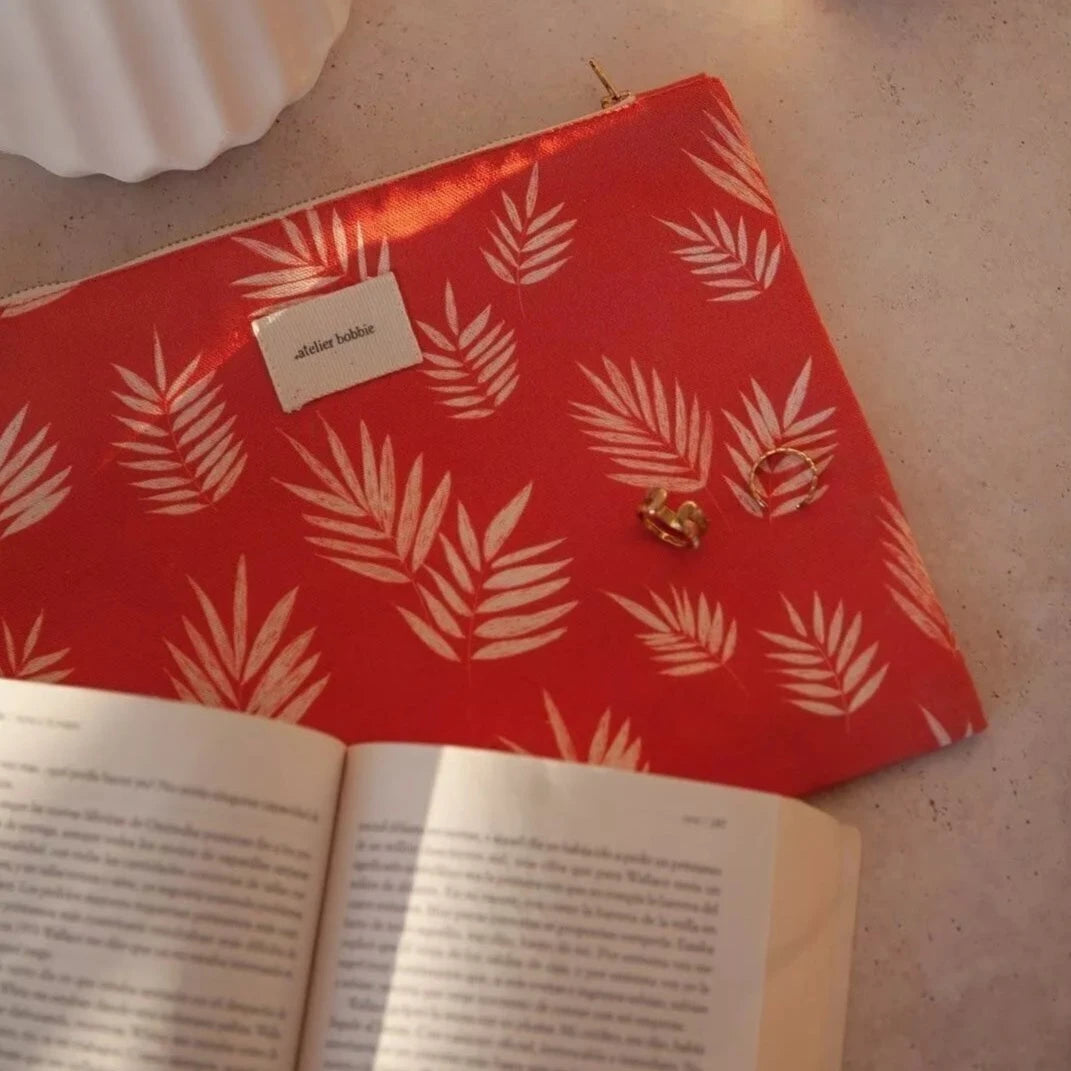 Petite pochette en coton bio modèle Albane