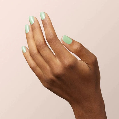 Vernis Mint Green Flash semi permanent Manucurist