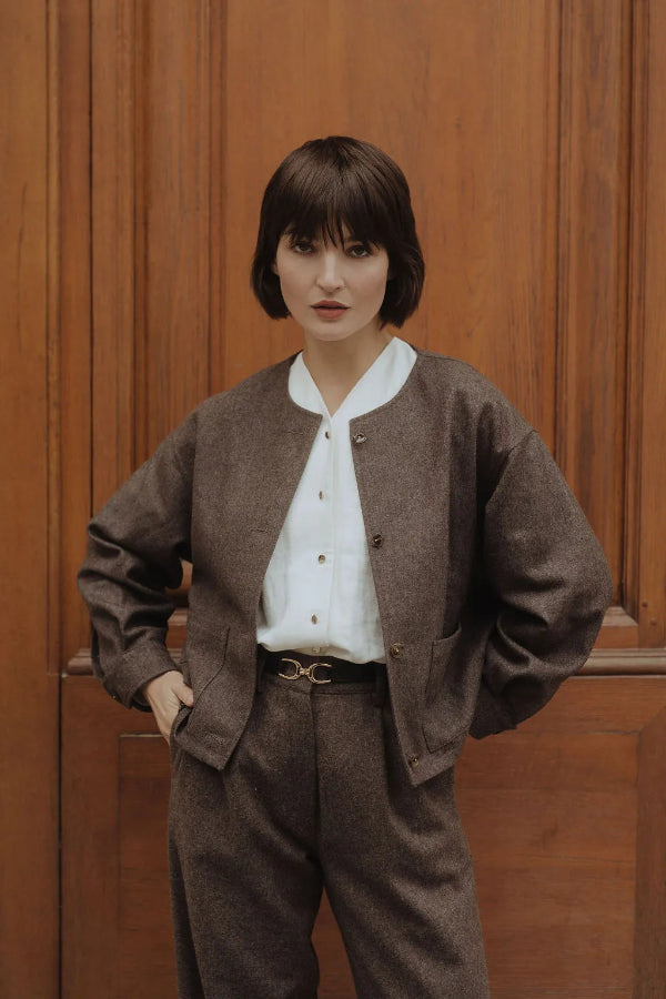 veste en laine sienna sevenlie