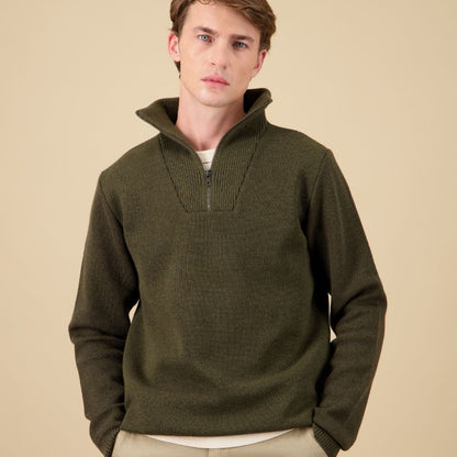 Pull Youri camionneur - Kaki