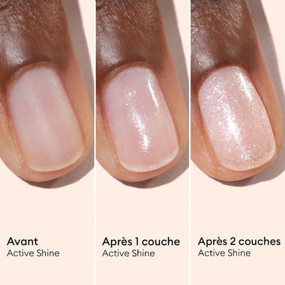 vernis soin active shine manucurist