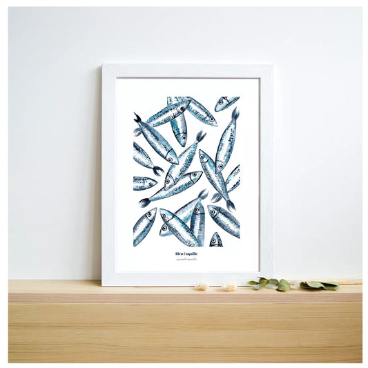 Affiche A4 - Les sardines