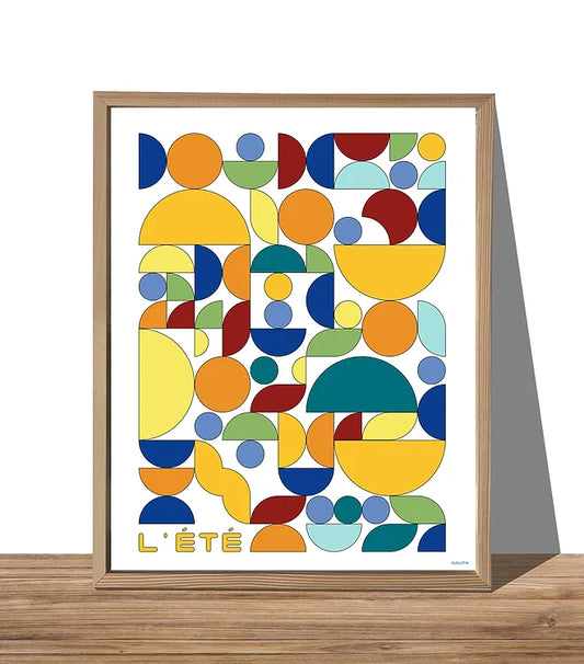 affiche L'été - Augustin